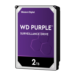 WD PURPLE 2TB SATA3, 6Gb/s, 5400, 64MB