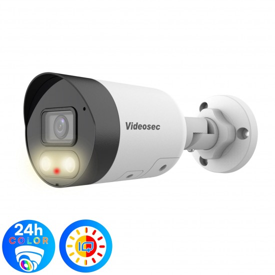 5MP Videosec IPW-2125IQ-40SWAL SMART IP IR+WLED Bullet video nadzorna kamera