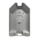 Back box for STD-2.0MP WM (Silver)